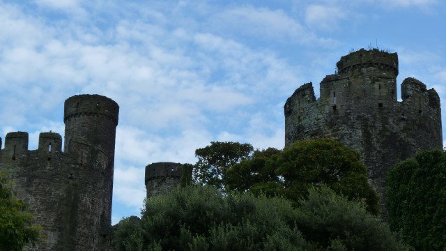 Conwy Castle Towers