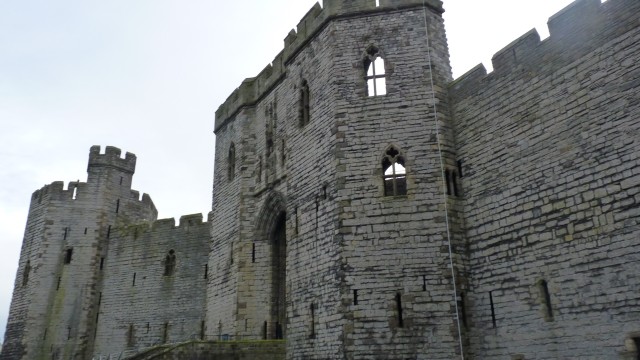 10 Janvier: château de Caernarfon