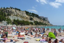 28 Juillet: la plage à Cassis, en toute intimité…