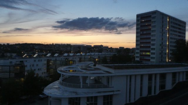 19 Août: coucher de soleil parisien